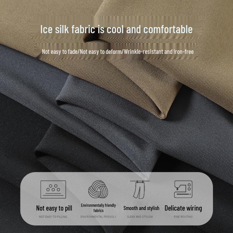 Women's High-Waisted Slit Wide-Leg Micro-Flared Pants - Summer 2025 Collection