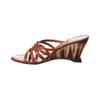 Salvatore Ferragamo Wedge Sandal Anemone Brown