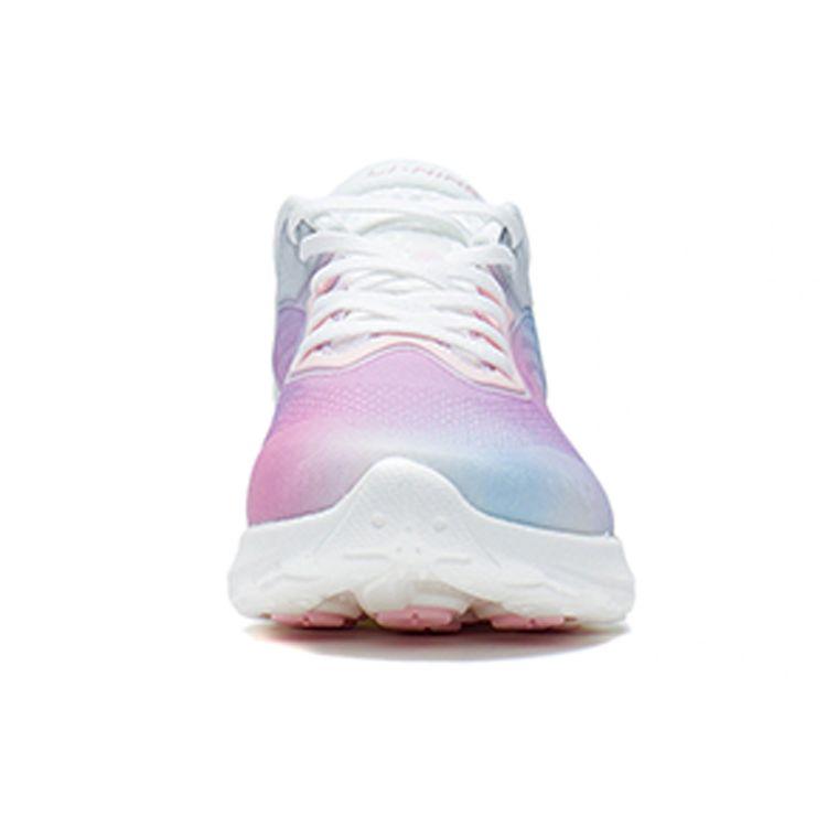 Li-Ning Lightweight LS Trendy Breathable Low-Top Sports Casual Shoes Women Sneakers White Pink Blue AGLS088-3
