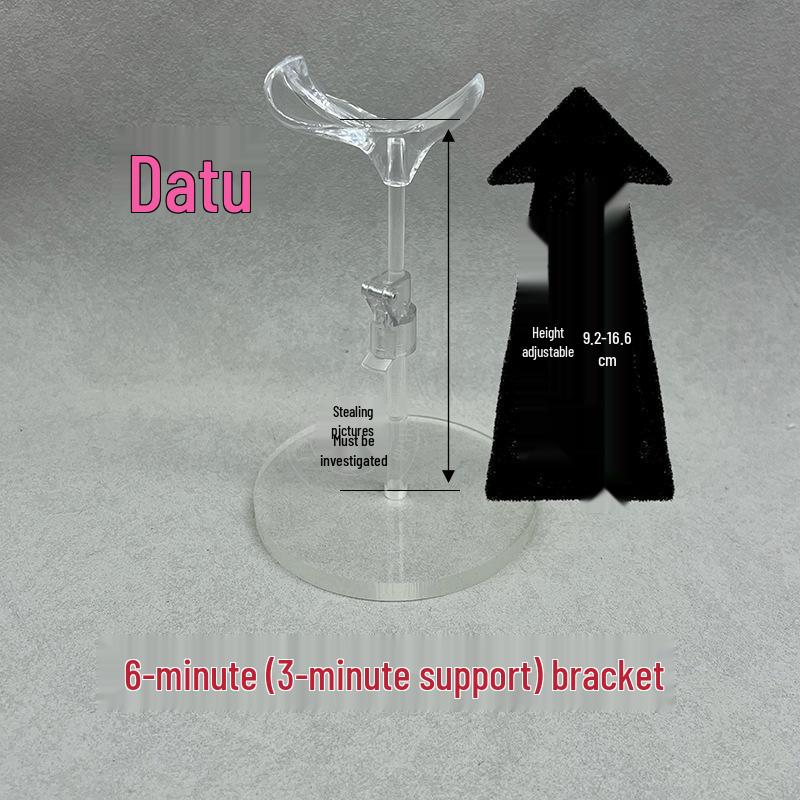 Adjustable Stainless Steel Doll Stand for 30cm to 60cm BJD Dolls with Multiple Support Points
