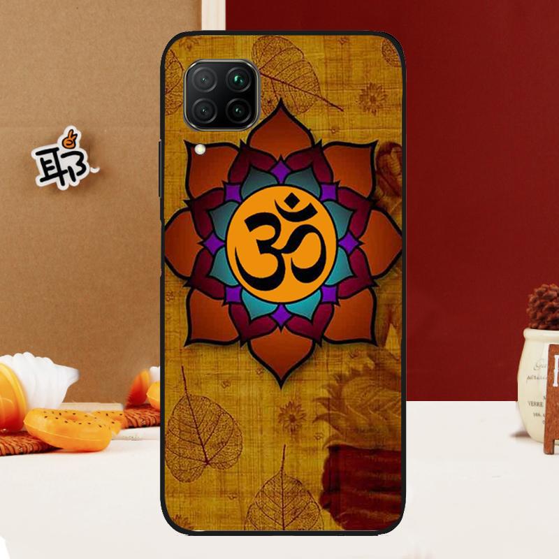 Aum Om Namaste Symbol Zen Yoga For Huawei Nova 10 9 SE 3i 7i 8i 11i 12i Y60 Y61 Y70 Y72 Y73 Y90 Y91 P20 P30 P40 Lite Case