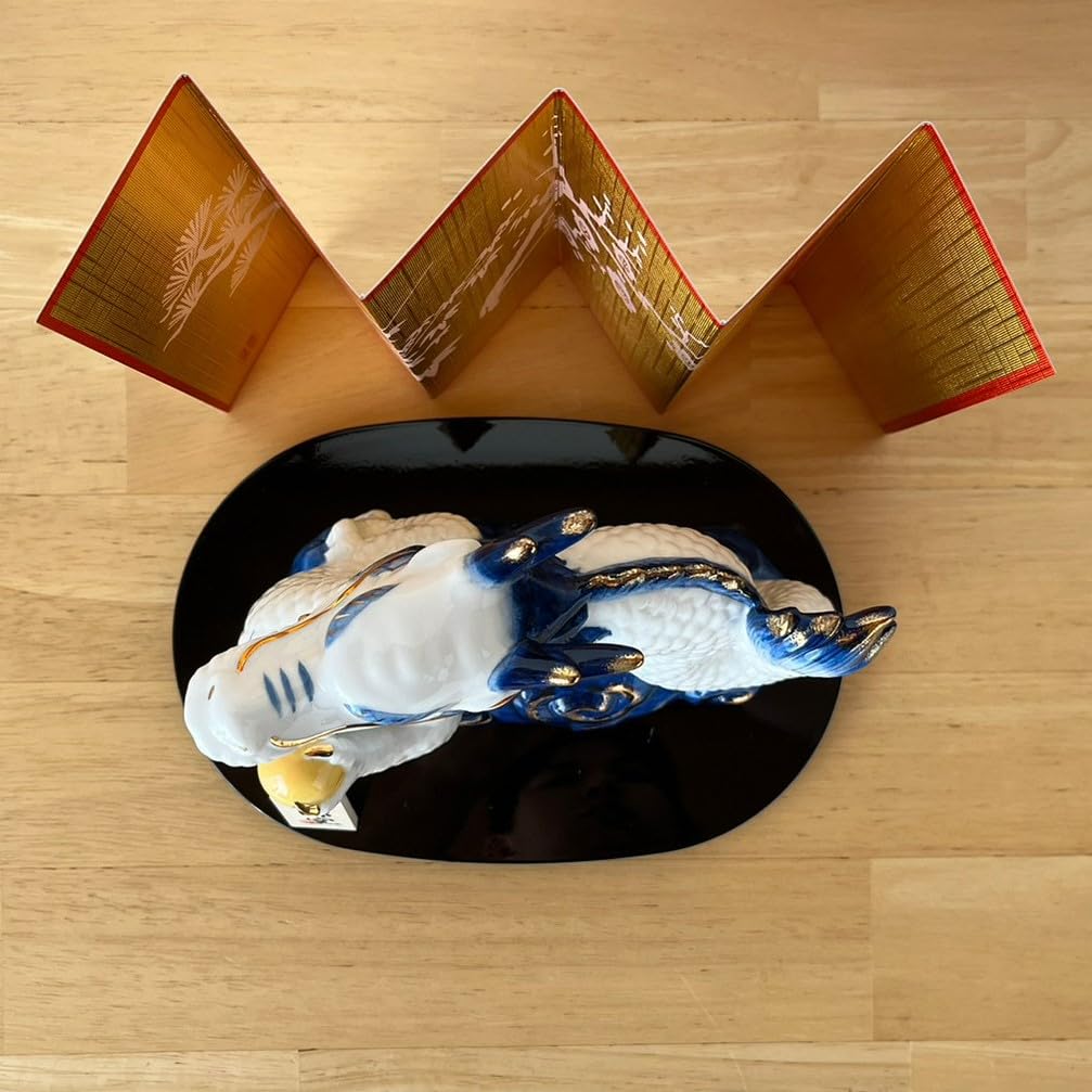 Yakushigama 2024 Zodiac Dyed Brocade Lucky Dragon (Blue Dragon, Medium)