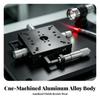 XY Positioning Stage Two-Axis Manual Slide Table Long-Lasting for Optical Setups