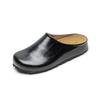 Thick-soled women wear Baotou and half-slippers in the summer