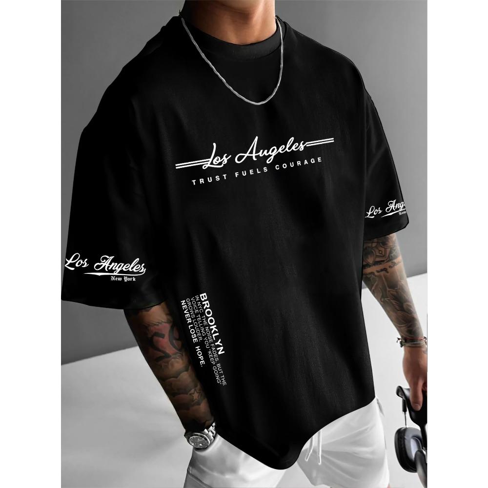 European and American adult minimalist style T-shirts