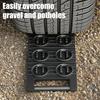 Universal Car Wheel Anti Skid Pad Emergency Tire Traction Mat Tire Ladder Track Grabber for Car Unstuck in Snow Ice Mud & Sand