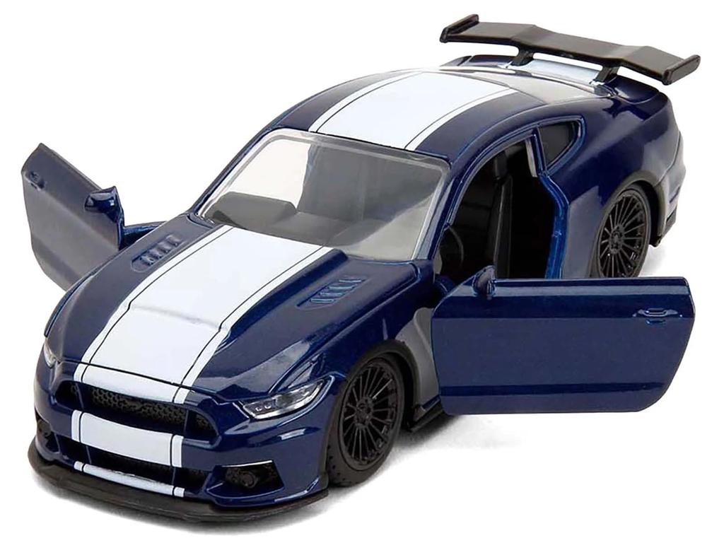 JADA TOYS 1/32 Fast & Furious Ford Mustang GT 2016 Blue Diecast Model Car [Parallel Import]