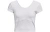 T Shirts Women's White Crew Neck Moderate Straight Fit 1379156-100