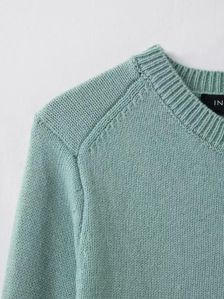European & American Women's Autumn Street Fashion Casual Knit Cardigan