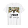 Cowboy Take Me Away Vintage Bull Skull Country Music T Shirt White Vintage Washed Casual Breathable Designer Clothes