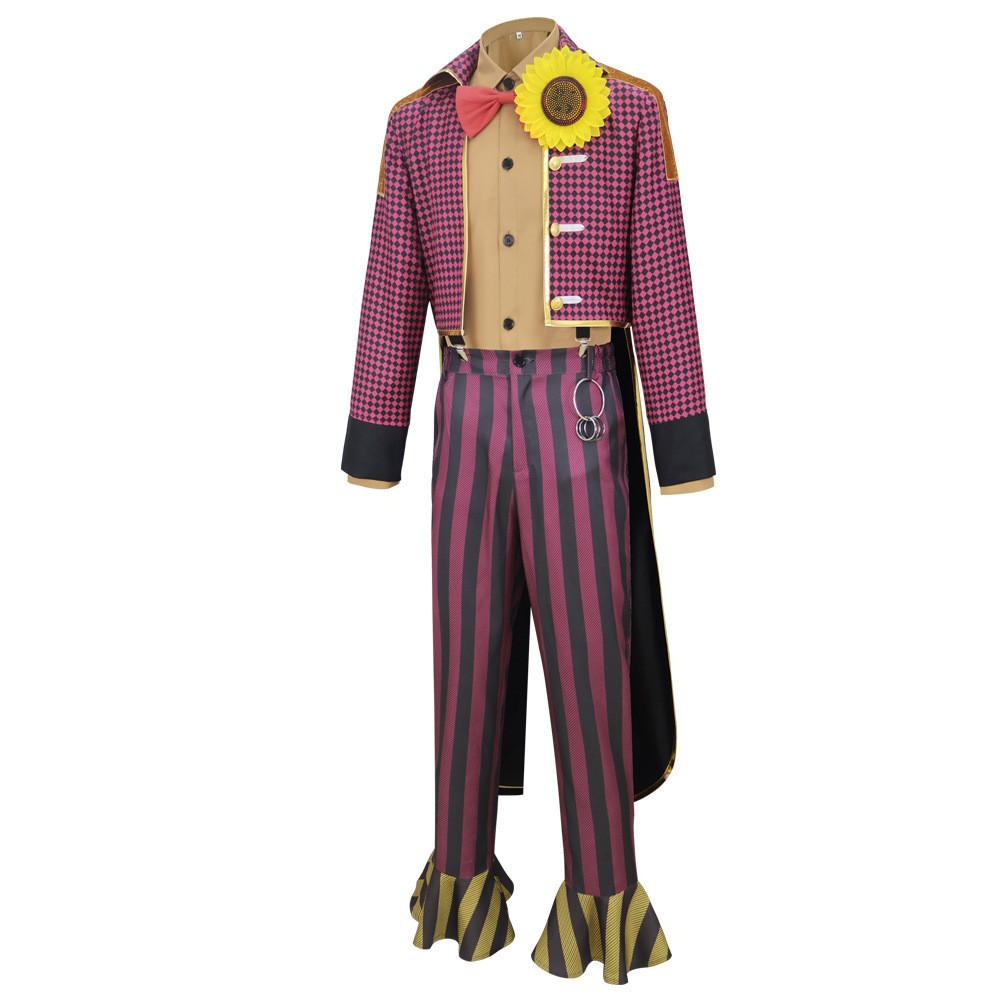 Dead By Daylight Clown Cosplay Costume Full Set With Printed Design For Cosplay Fans