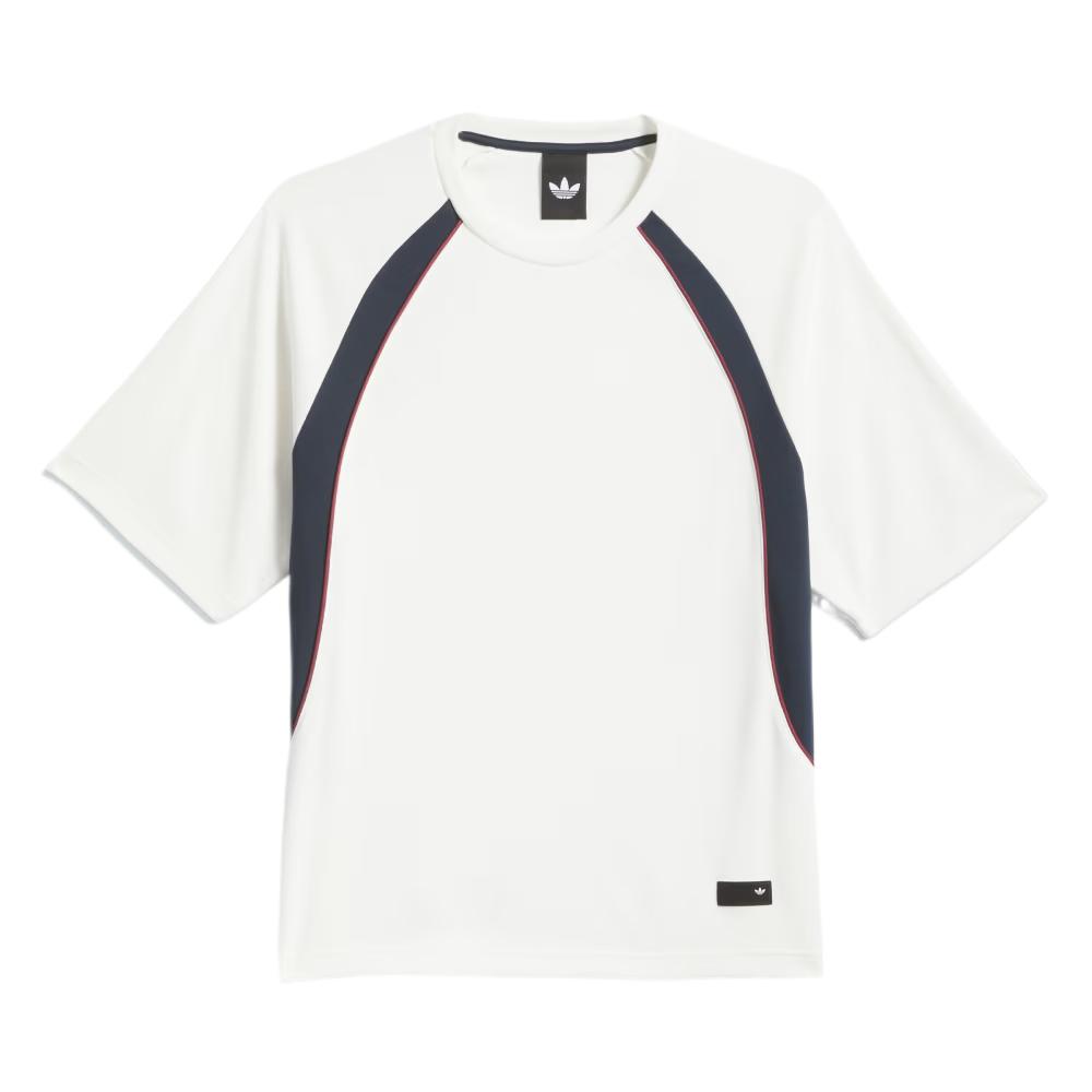 adidas Originals Color Block Round Neck Comfortable Football Shirt Player Edition Unisex Tops KS4323