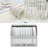 10 Rolls Vintage Decorative Tape Scrapbooking Decorative Tape 5mmX2M for Scrapbooking Journal Notebook Photo Frame