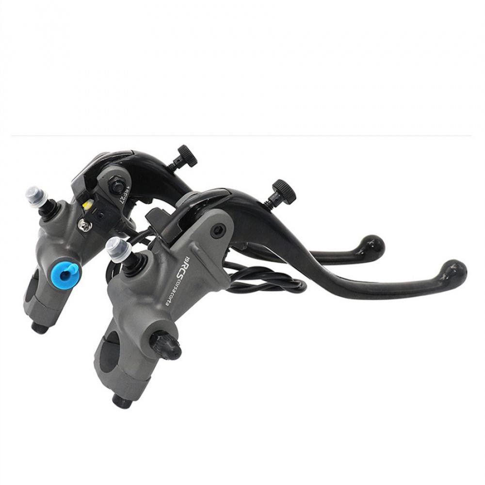Pair CNC 19 RCS Motorcycle Brake Master Cylinder Cable clutch Radial Brake Pump 22mm Universal