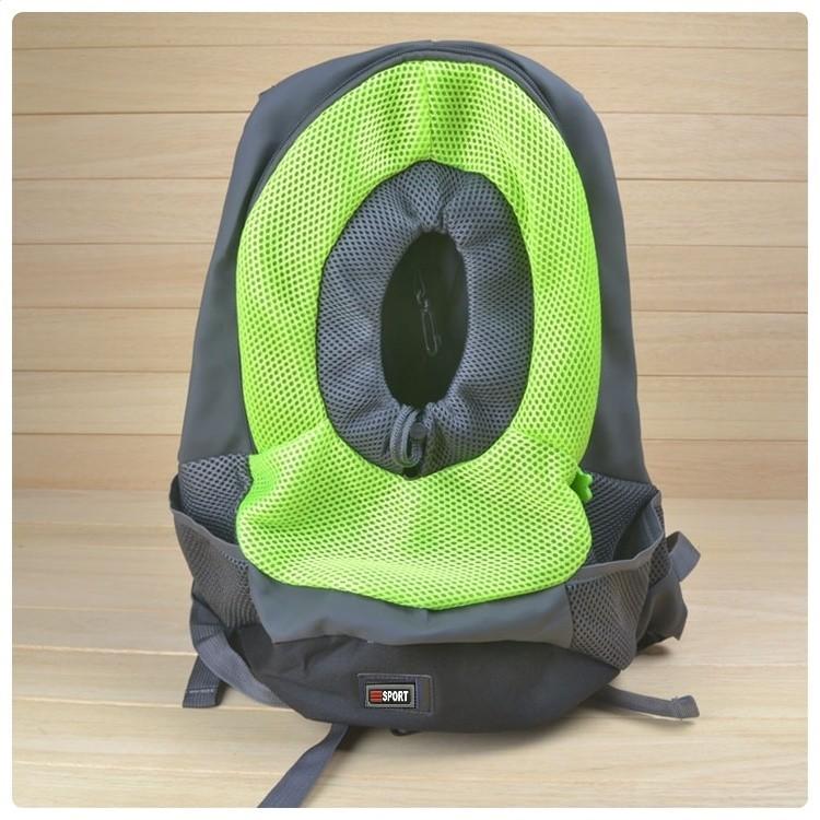 Pet Dog Carrier Pet Backpack Bag Portable Travel Bag Pet Dog Front Bag Mesh Outdoor Hiking Head Out Double Shoulder Sports DB