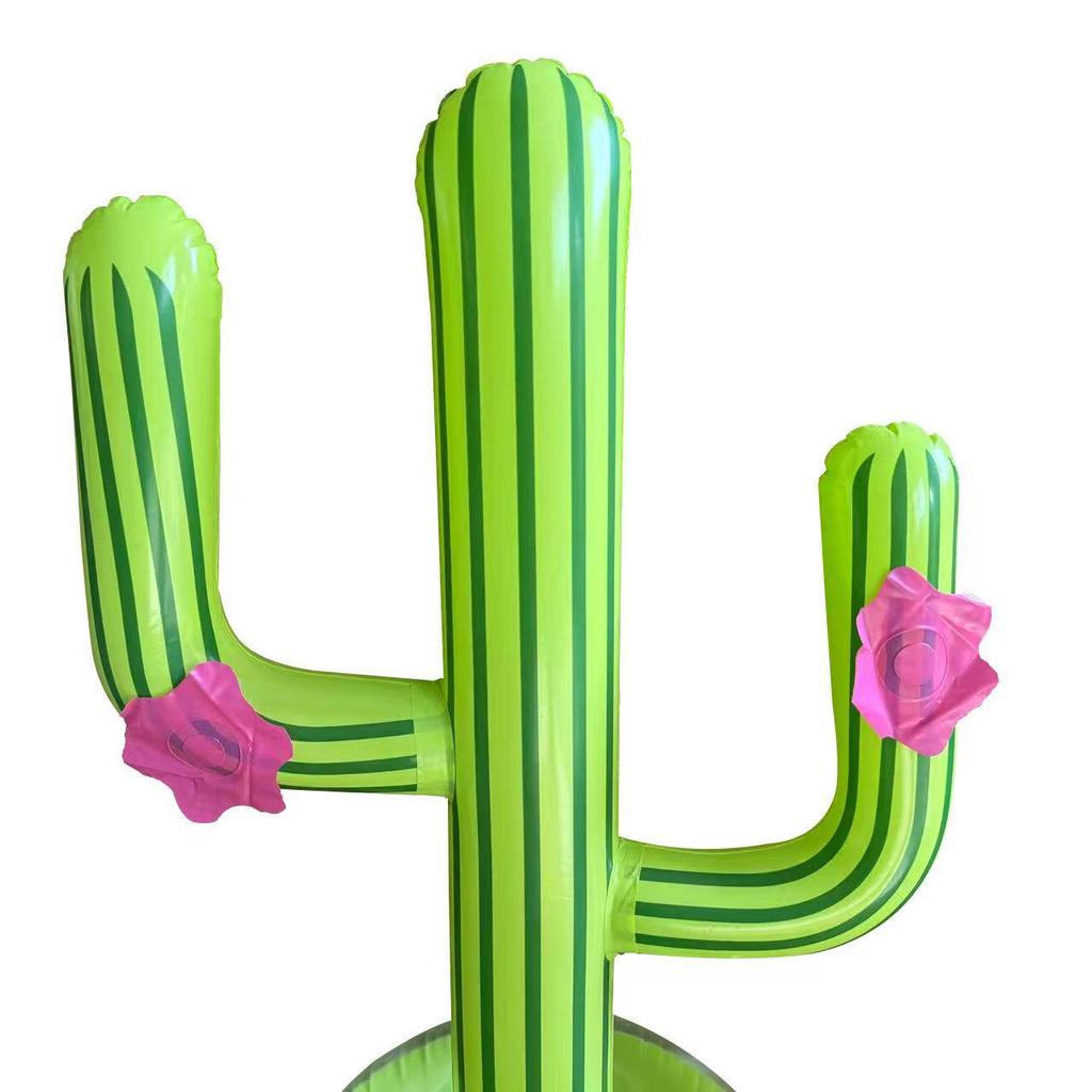 Inflatable PVC Cactus Ring Toss Game Toy