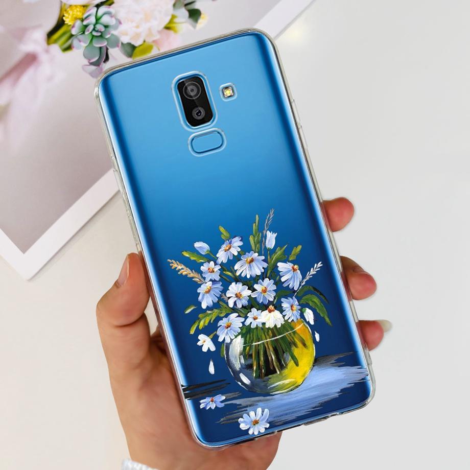 For Samsung Galaxy J8 2018 Silicone Soft Phone Case for Samsung J8 2018 J810F J810 Back Cover For Samsung J8 J 8 2018 Clear Capa