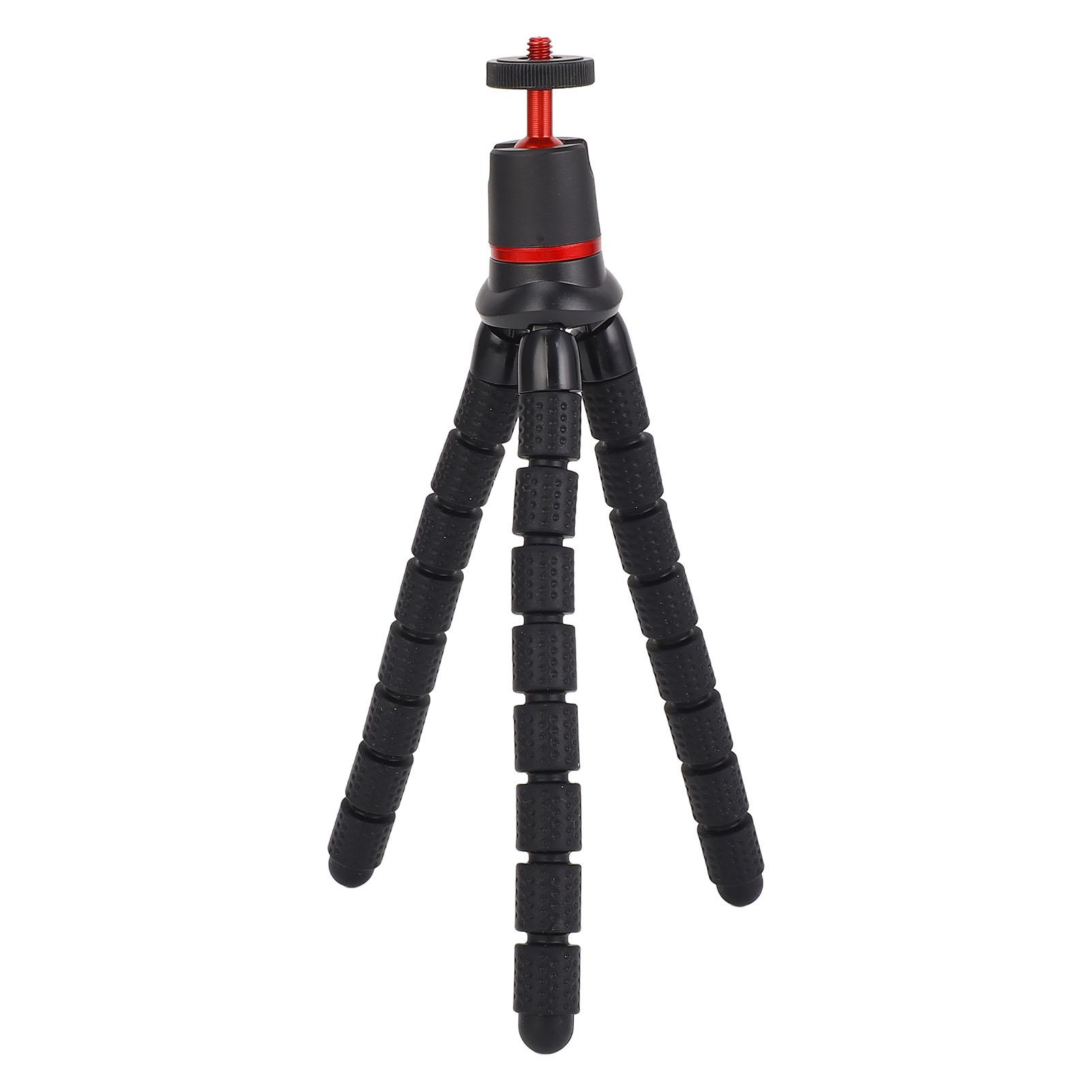 

Штатив для камеры с вращением на 360 градусов, металлический и из АБС-пластика, портативный, настольный штатив-палка для селфи для