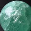 Eigado Fluorite for Study Academic and Power Stone Amulet Sphere, 63mm, 420g, Luck, Ability, Knowledge,