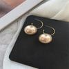 Women Oversized Pearl Twisted Hoop Earrings Unique Big Circle Statement Jewelry Fashion Accessories For Girls
