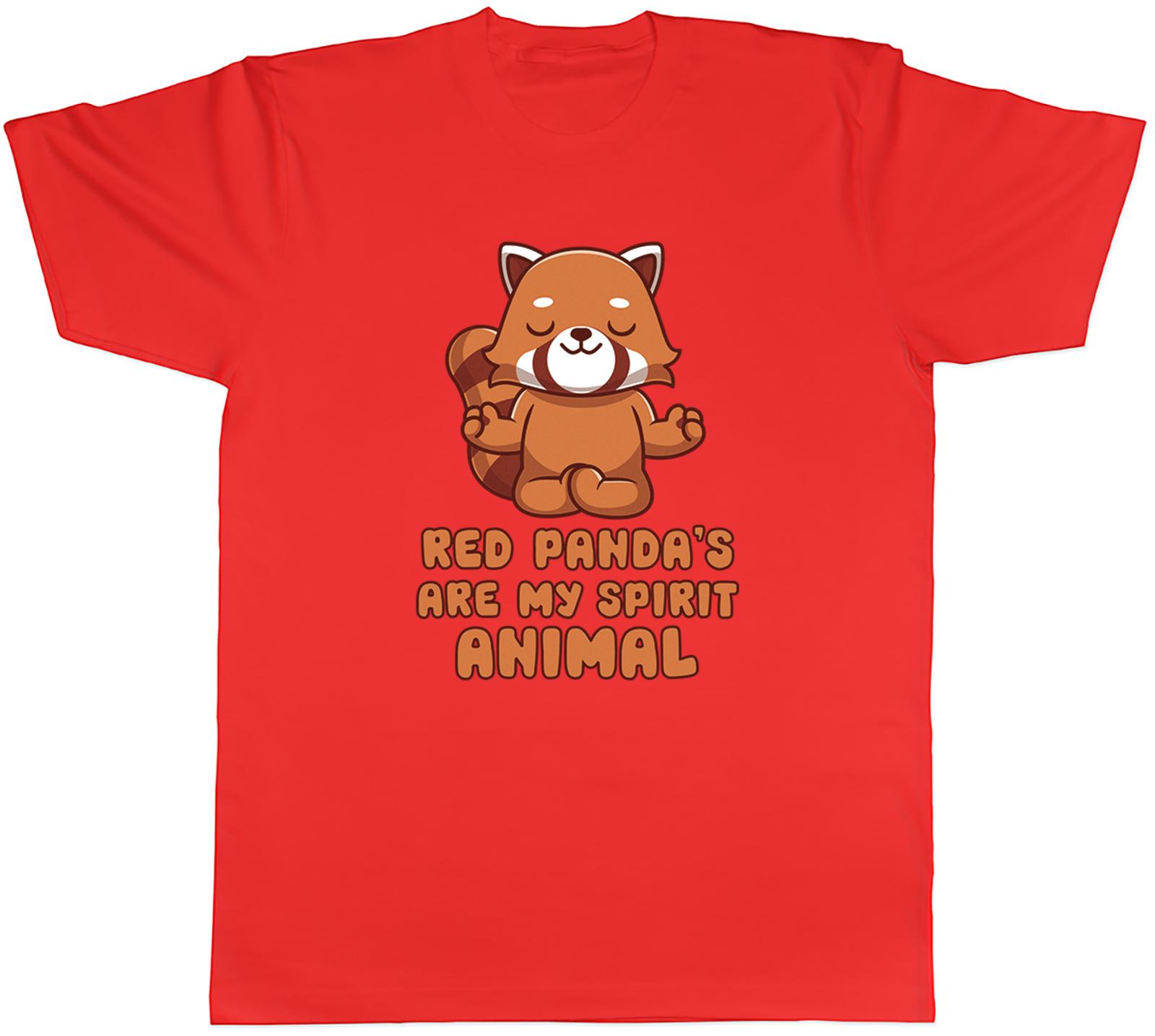Red Panda Unisexs TShirt Are my Spirit Animal Bamboo Unisex Tee Gift S
