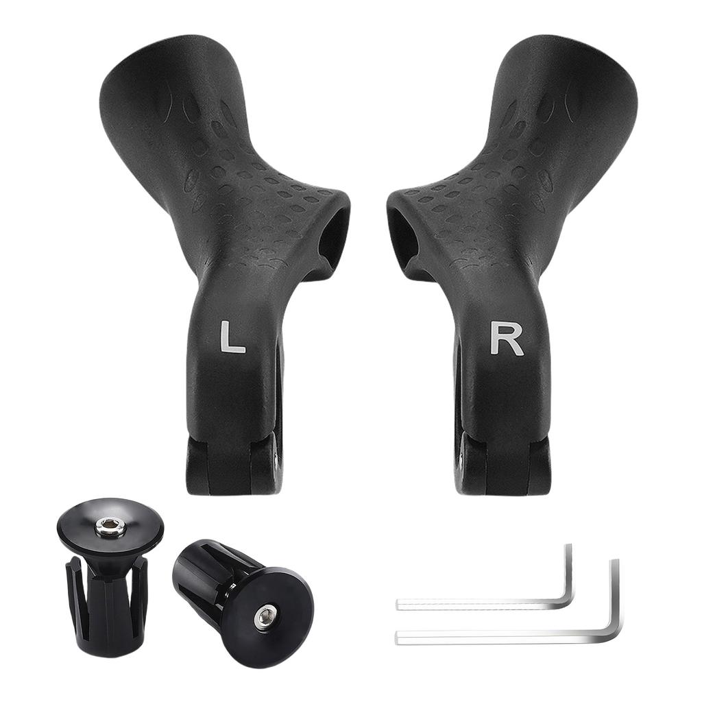 Bicycles Bar Extension Ends Aluminum Alloy Plugs Lightweight for Mountain Bicycles Cycling Road Bikes Shock Reduction