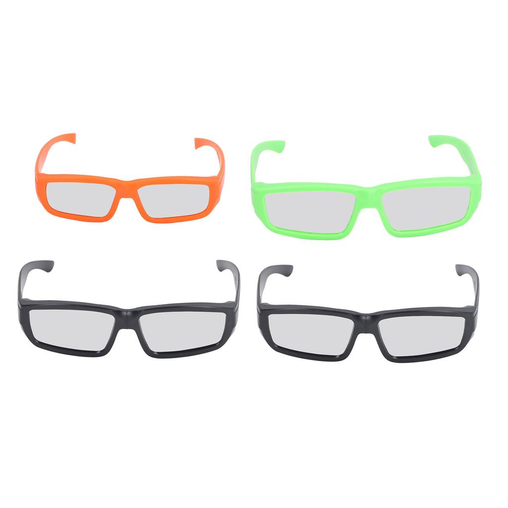 4Pcs Solar Eclipse Observation Glasses Protective Portable Sun Viewing Glasses for Adults Children