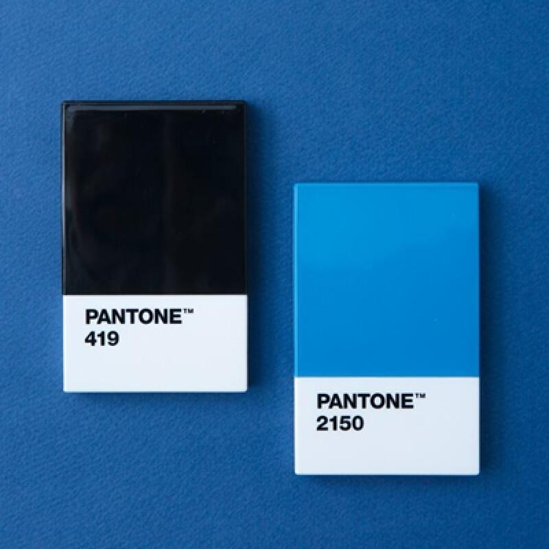Neues Pantone-Karten Visitenkartenetui (Blau 2150)