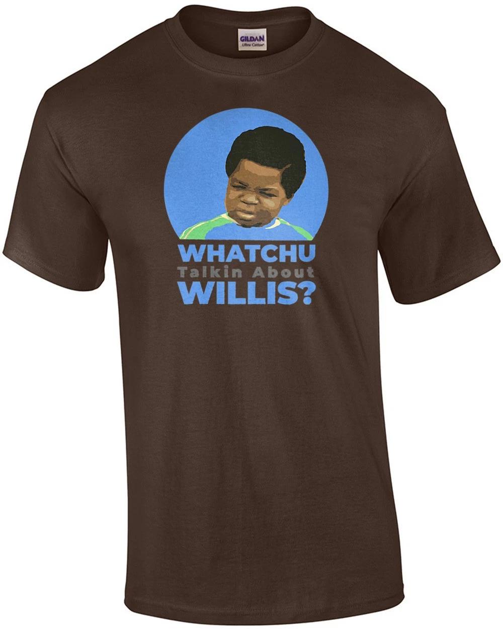 Whatchu Talkin About Willis - Diff rent Strokes - 80 s T-shirt S