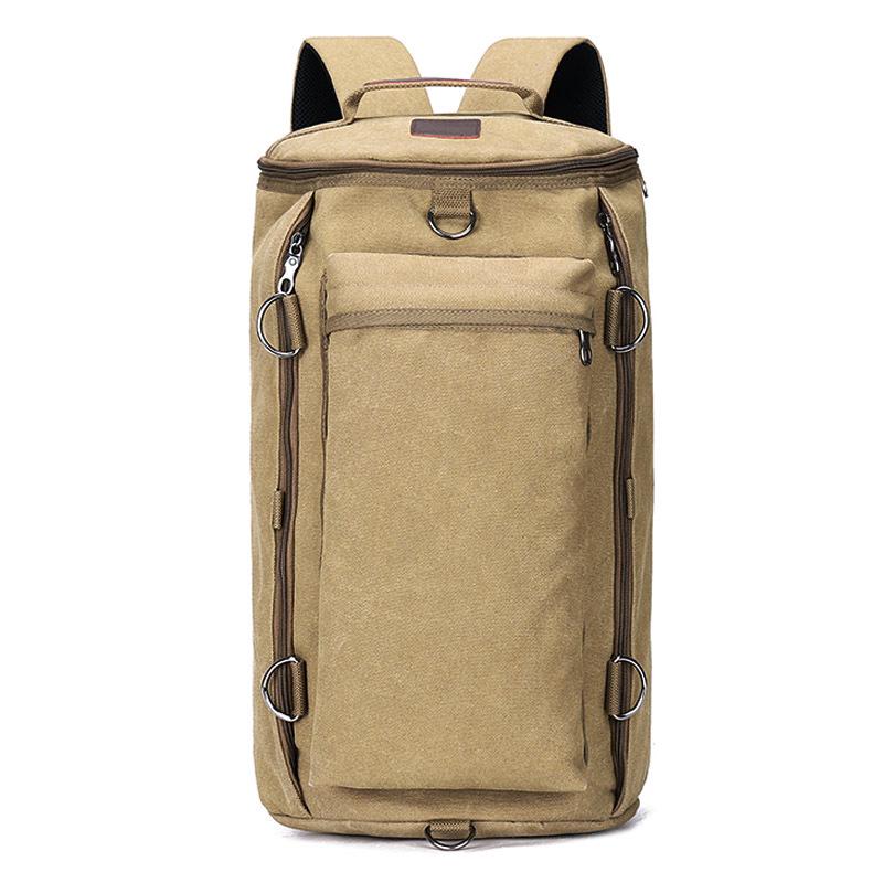 Large Capacity Rucksack Man Travel Bag Mountaineering Backpack Male Luggage Canvas Bucket Shoulder Bags for Boys Men Backpacks