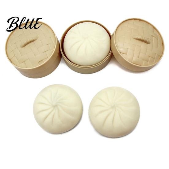 Langsam aufgehendes Brötchen Spielzeug Stressabbau Gedämpft mit Dampfgarer Simulation Gefüllt Chinesisches Fidget Quetsch Sensorisch Weich TPR