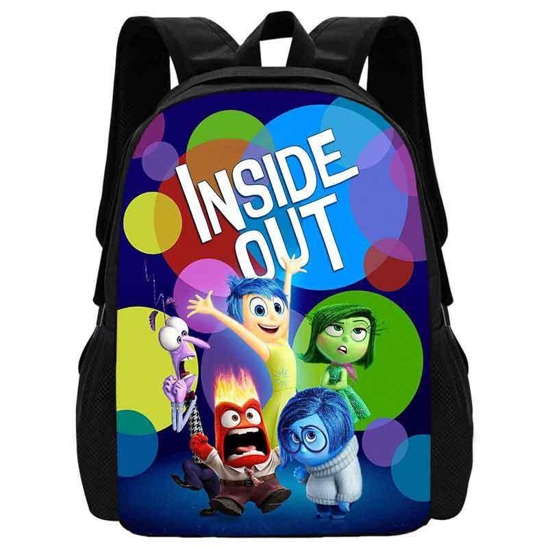 Adorable Cartoon Backpack For Kids Spacious Oxford Cloth School Bag For Grades 1-4