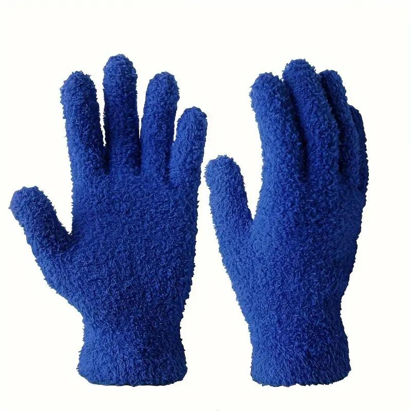 Microfiber Dusting Gloves for Efficient Cleaning - Ideal for Plants, Blinds & Hard-to-Reach Areas
