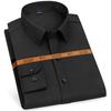 Taglia Grande 8XL 7XL 6XL Camicia da Uomo Basic Manica Lunga Casual Senza Stiratura Antirughe Vestibilità Slim Bianca Business Matrimonio Festa