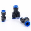 Hysdike PWY 3-Way Reducing Pneumatic Quick Connector