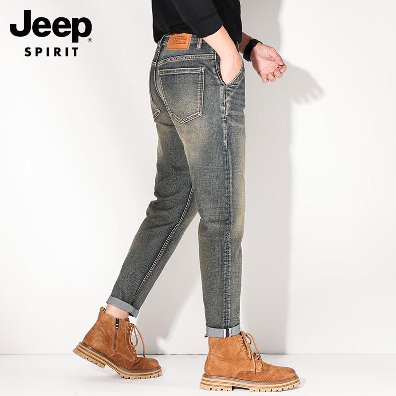 JEEP SPIRIT Men's Straight Fit Jeans