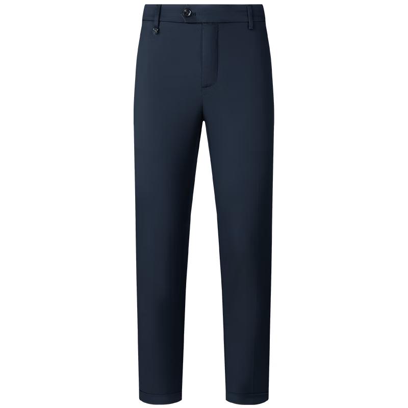 GIOVANNI VALENTINO Men's Breathable Straight-Leg Business Casual Pants