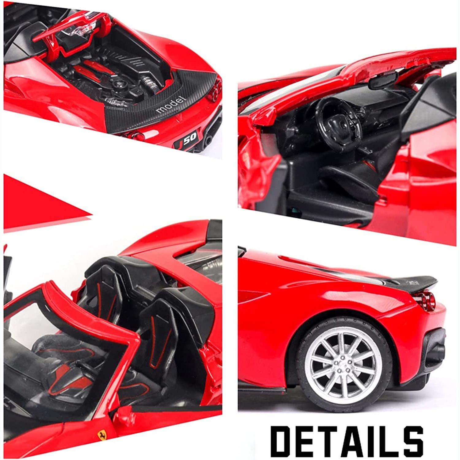 Модель автомобиля из сплава J50 в масштабе 1/32 со звуком и светом — фото 8