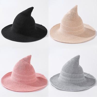 Čepice Halloween Čepice Čarodějnice Čepice Čarodějnice Čepice Čarodějnice Vlněné čarodějnické klobouky