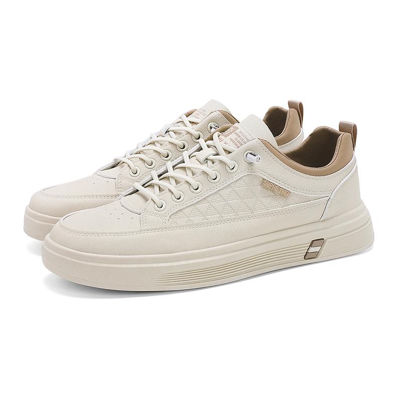 Fashion 2025 Fashion Men Casual Platform Sneakes LaceUp Whtie Student Sneakes Mens Vulcanized Shoes Tennis Sneakers