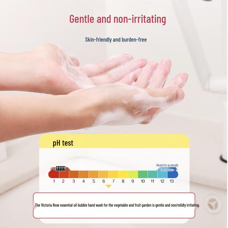 Shu Guo Yuan Rose Essential Oil Foaming Hand Soap