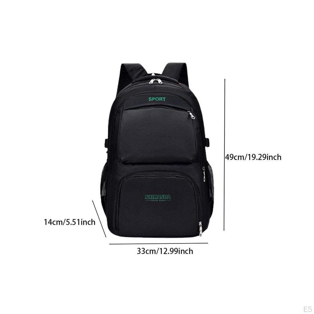 Laptop Backpack Adjustable Strap Fits 15.6inch Notebook Casual Computer Bag