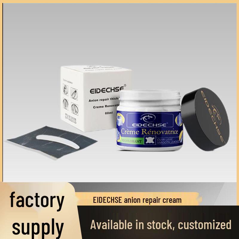 

Набор для ремонта кожи для сумок, обуви, автомобильных сидений и диванов - крем-заполнитель царапин и трещин