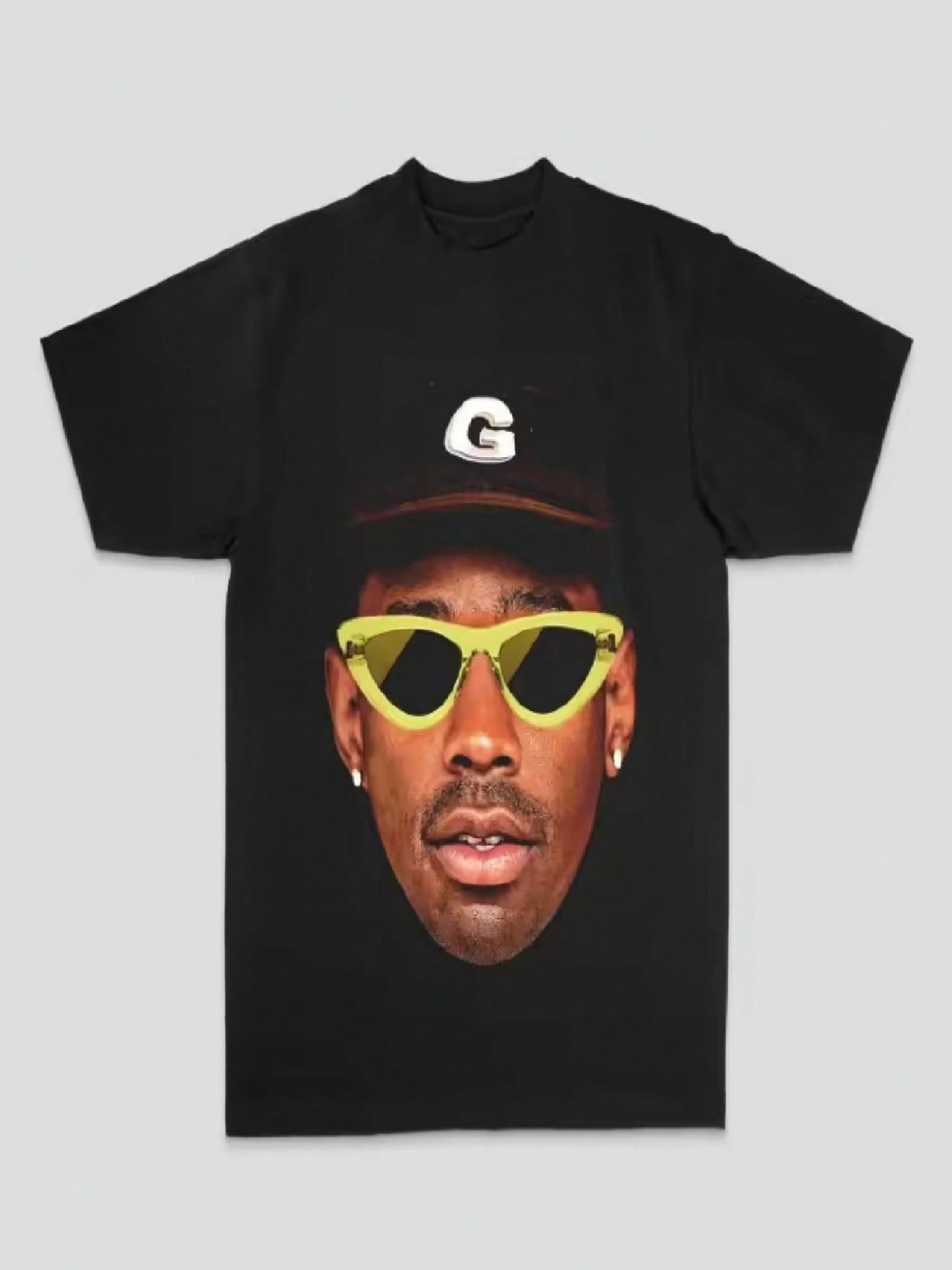 2025 Summer Hip-Hop Retro Rap Pattern T-Shirt, Summer Men s T-Shirt, Outdoor Casual Fashion, Short-Sleeved T-Shirt S разноцветный