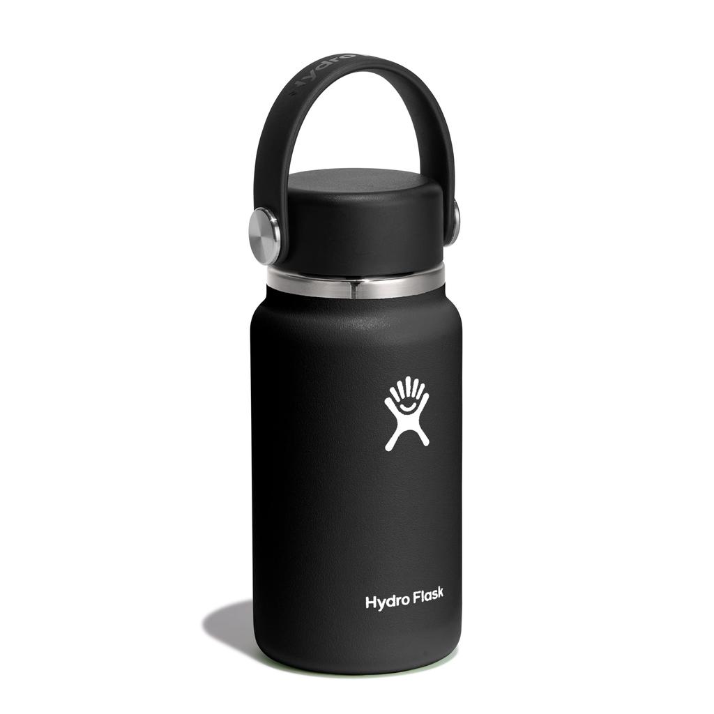 Stainless Steel Bottle Micro Hydro Micro Hydro 200ml Black Thermal Insulated Water Bottle (Genuine Japanese Product)