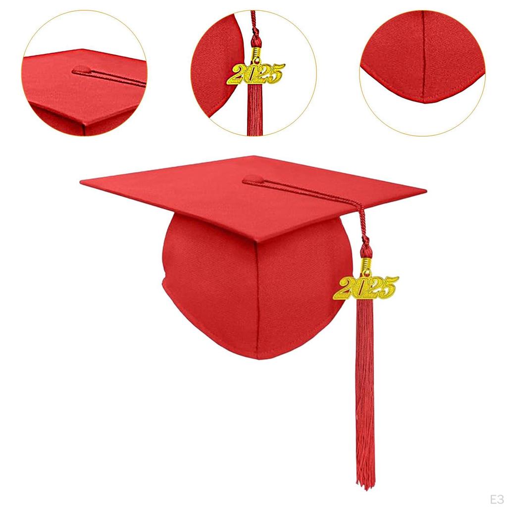 Academic Cap with Tassel for Bachelor Gown Celebrations
