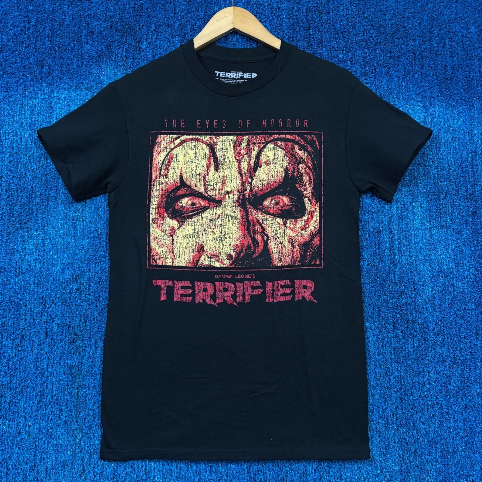 Terrifier The Eyes Of Horror Movie T-Shirt Size Small Unisex T-Shirt XXXL