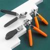 Stainless Steel Slanted Tip Nail Clippers - Large Opening Anti-Splash Cutter for Deep Nail Grooves