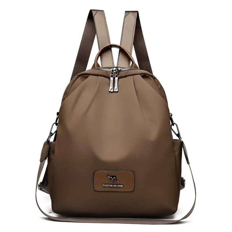 

Dual-shoulder Bag, Casual Schoolbag, Lightweight and Large-capacity Travel Backpack коричневий