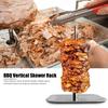 Vertical Skewer for Barbecue Grill Vertical Barbeque Grilling Rack for Meat Steak Whole Chicken
